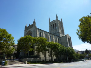 The First Congregational Church in Los Angeles, where is has been since 1932. (Source)