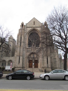 The Boston Church of the Redemption's location is today the Saint Clement Eucharistic Shrine.