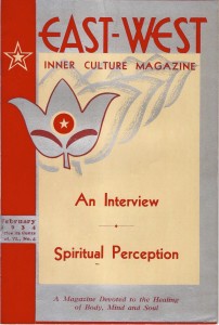 East-West Magazine, February 1934.